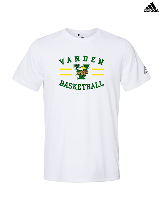 Vanden HS Girls Basketball Curve - Mens Adidas Performance Shirt