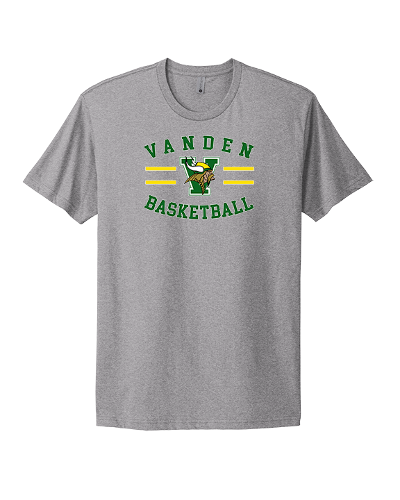 Vanden HS Girls Basketball Curve - Mens Select Cotton T-Shirt