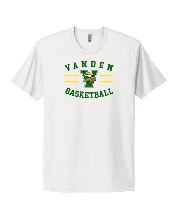 Vanden HS Girls Basketball Curve - Mens Select Cotton T-Shirt