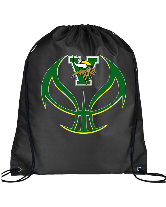 Vanden HS Girls Basketball Full Ball - Drawstring Bag