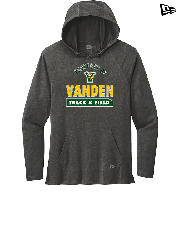 Vanden HS Track & Field Property - New Era Tri-Blend Hoodie
