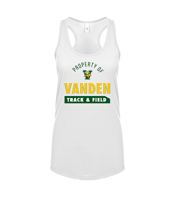Vanden HS Track & Field Property - Womens Tank Top