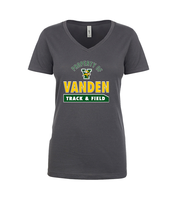Vanden HS Track & Field Property - Womens Vneck