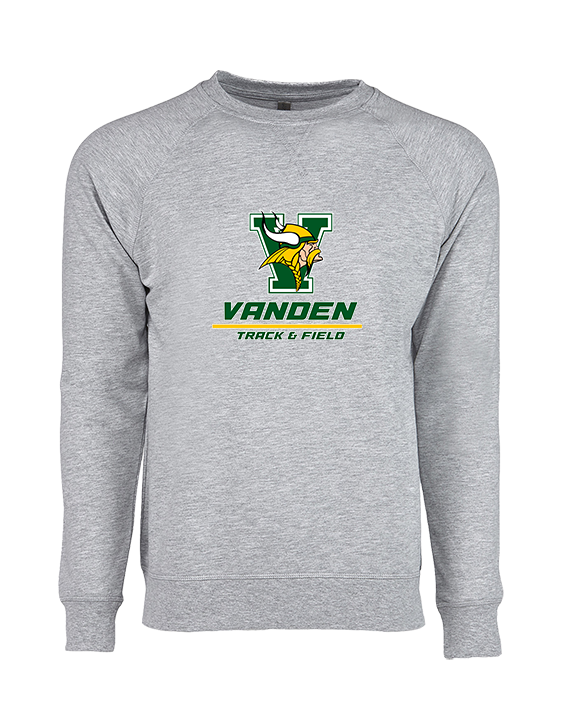 Vanden HS Track & Field Split - Crewneck Sweatshirt