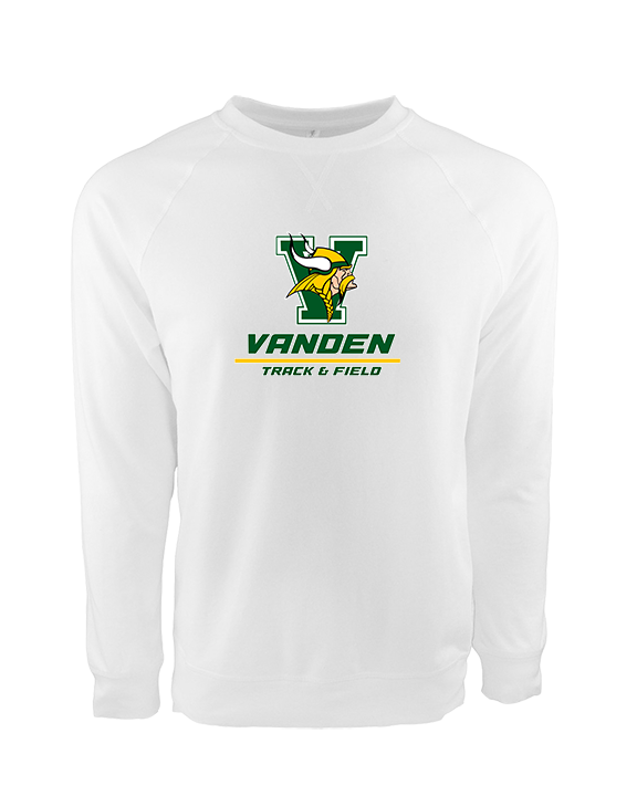 Vanden HS Track & Field Split - Crewneck Sweatshirt
