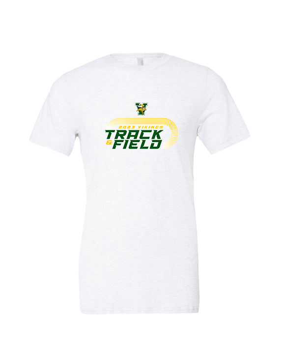 Vanden HS Track & Field Track Turn - Tri-Blend Shirt