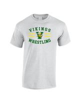 Vanden HS Wrestling Curve - Cotton T-Shirt