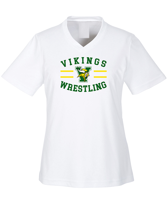 Vanden HS Wrestling Curve - Womens Performance Shirt