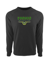 Vanden HS Wrestling Design - Crewneck Sweatshirt