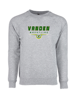 Vanden HS Wrestling Design - Crewneck Sweatshirt