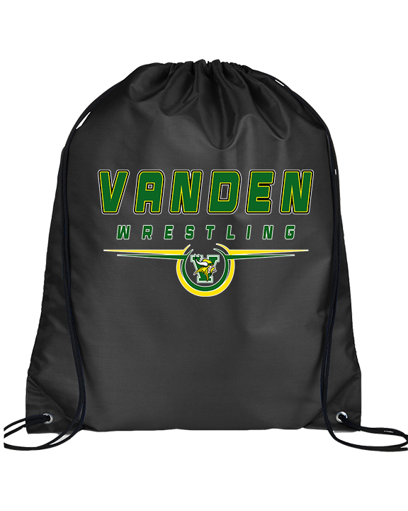 Vanden HS Wrestling Design - Drawstring Bag