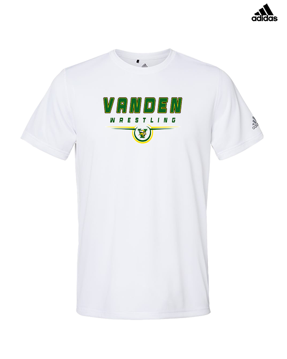 Vanden HS Wrestling Design - Mens Adidas Performance Shirt