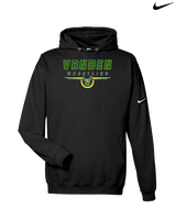 Vanden HS Wrestling Design - Nike Club Fleece Hoodie