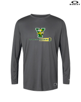 Vanden HS Wrestling Dots - Mens Oakley Longsleeve