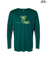 Vanden HS Wrestling Dots - Mens Oakley Longsleeve