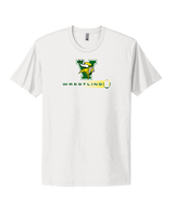 Vanden HS Wrestling Dots - Mens Select Cotton T-Shirt