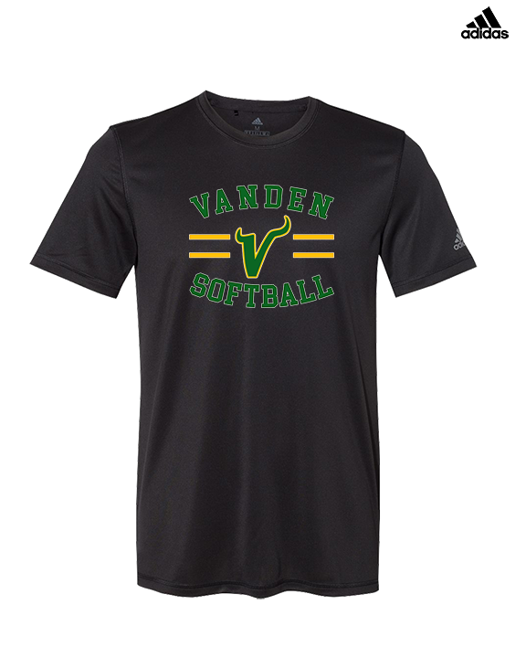 Vanden HS Softball Curve - Mens Adidas Performance Shirt