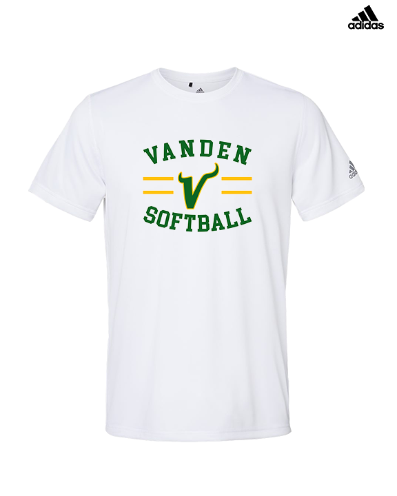 Vanden HS Softball Curve - Mens Adidas Performance Shirt