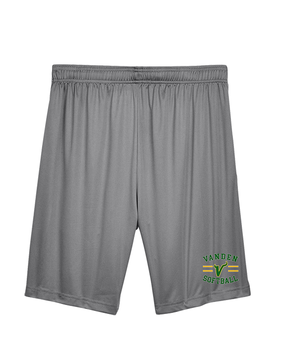 Vanden HS Softball Curve - Mens Training Shorts with Pockets