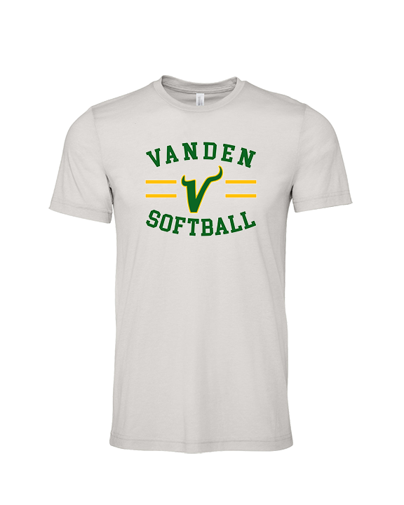 Vanden HS Softball Curve - Tri-Blend Shirt
