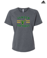 Vanden HS Softball Curve - Womens Adidas Performance Shirt