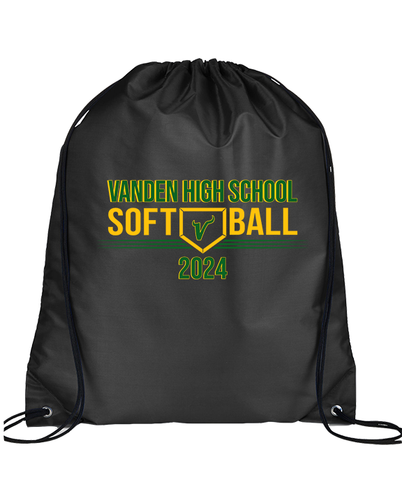 Vanden HS Softball Softball - Drawstring Bag