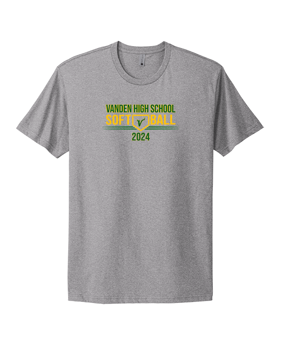 Vanden HS Softball Softball - Mens Select Cotton T-Shirt
