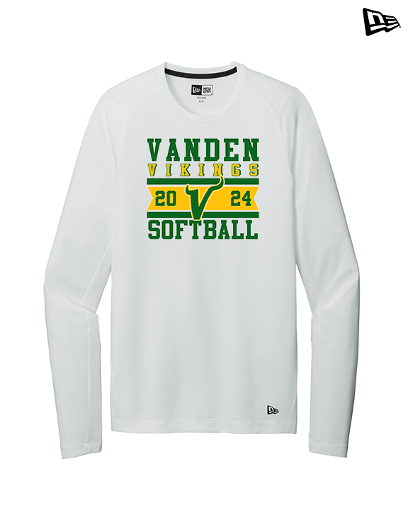 Vanden HS Softball Stamp - New Era Performance Long Sleeve