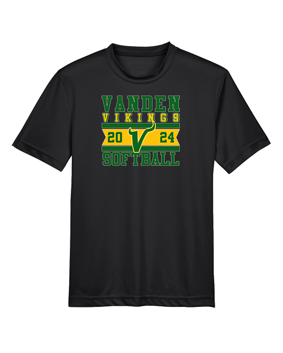 Vanden HS Softball Stamp - Youth Performance Shirt