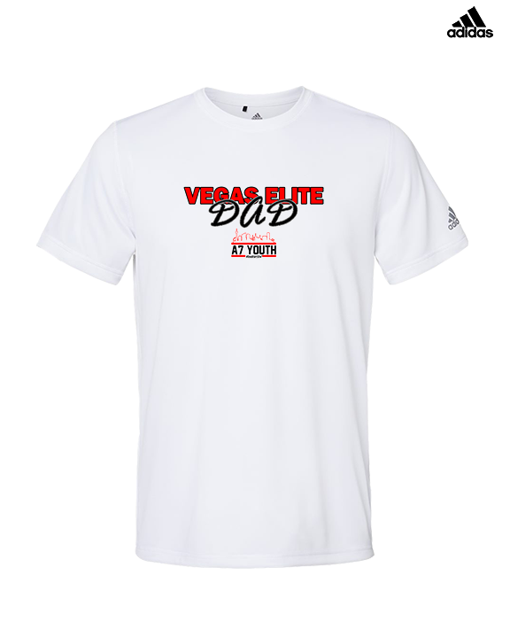 Vegas Elite Football Dad - Mens Adidas Performance Shirt