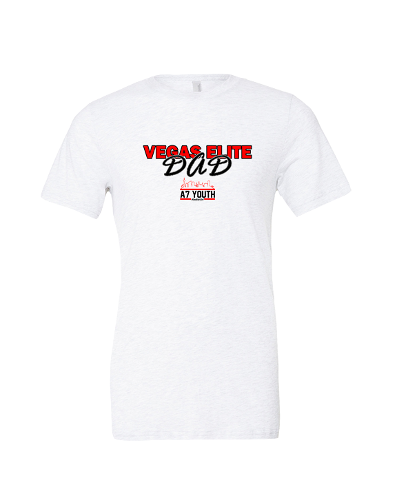 Vegas Elite Football Dad - Tri-Blend Shirt