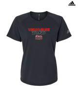 Vegas Elite Football Dad - Womens Adidas Performance Shirt