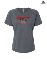 Vegas Elite Football Dad - Womens Adidas Performance Shirt