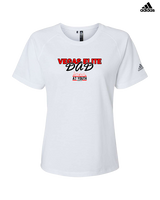 Vegas Elite Football Dad - Womens Adidas Performance Shirt