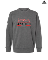 Vegas Elite Football Logo - Mens Adidas Crewneck