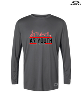 Vegas Elite Football Logo - Mens Oakley Longsleeve