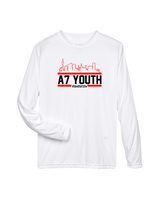 Vegas Elite Football Logo - Performance Longsleeve