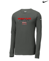 Vegas Elite Football Mom - Mens Nike Longsleeve