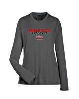 Vegas Elite Football Mom - Womens Performance Longsleeve