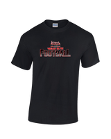 Vegas Elite Football Splatter - Cotton T-Shirt