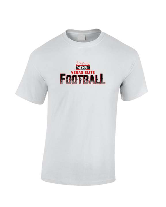 Vegas Elite Football Splatter - Cotton T-Shirt