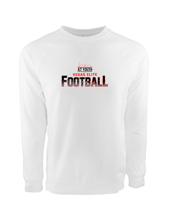 Vegas Elite Football Splatter - Crewneck Sweatshirt