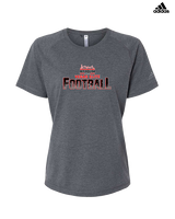 Vegas Elite Football Splatter - Womens Adidas Performance Shirt