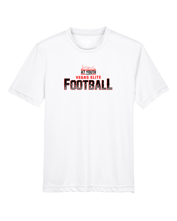 Vegas Elite Football Splatter - Youth Performance Shirt