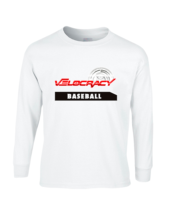 Velocracy by Citius Baseball - Cotton Longsleeve