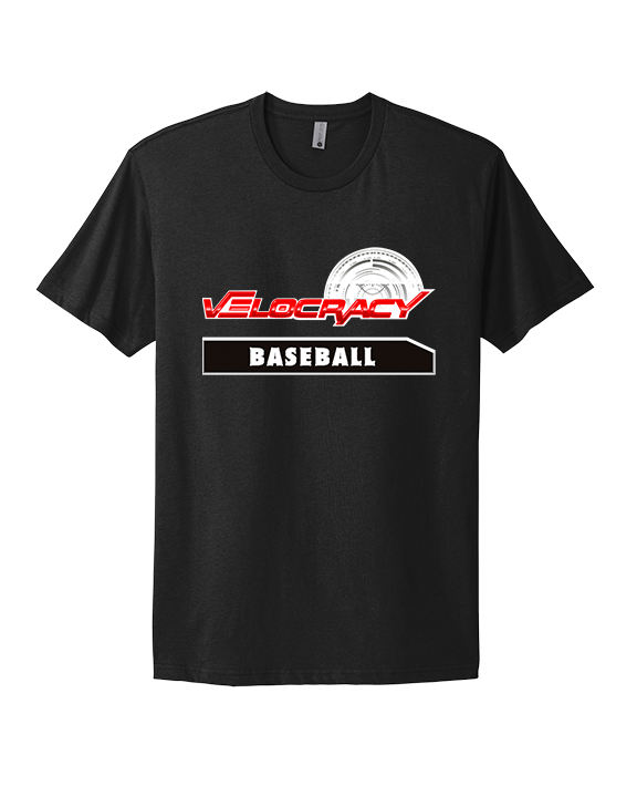 Velocracy by Citius Baseball - Mens Select Cotton T-Shirt