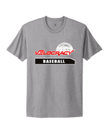 Velocracy by Citius Baseball - Mens Select Cotton T-Shirt