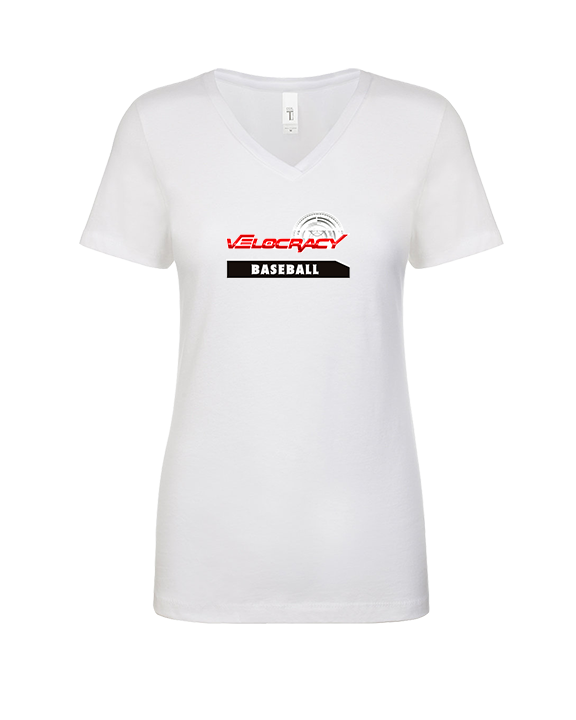 Velocracy by Citius Baseball - Womens V-Neck