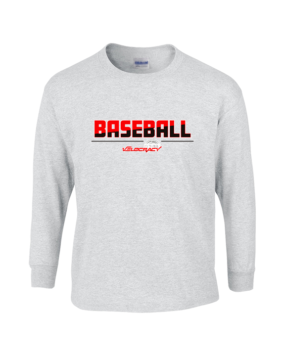 Velocracy by Citius Baseball Cut - Cotton Longsleeve
