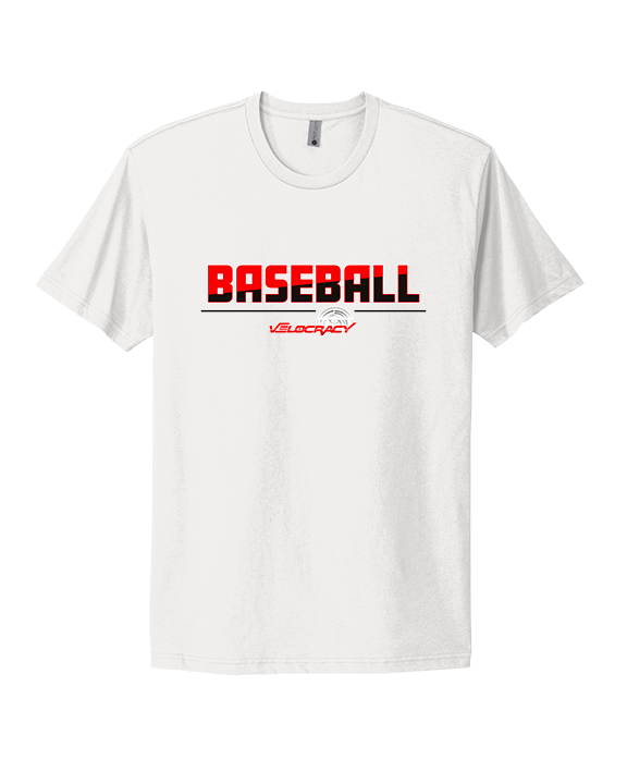 Velocracy by Citius Baseball Cut - Mens Select Cotton T-Shirt